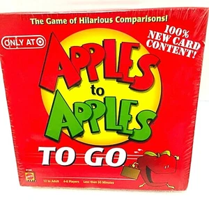 Apples To Apples To Go Travel Edition Family Card Game 2007 Mattel Ages 12+ NEW - Picture 1 of 5