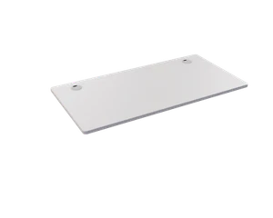 Hi5 Rectangular Sit Standing Desk Top Only 120*60cm, White