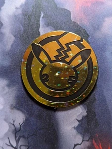 Pokémon - Logo Celebración 25 (Holofoil Estrella Dorada) - Moneda Jumbo - Imagen 1 de 2