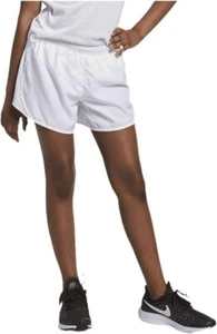 Nike Girls' Tempo Dri-fit Running Shorts White Size X-Large NWT - Picture 1 of 5