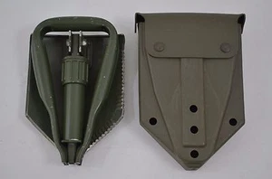 Original Bundeswehr Klappspaten, Spaten, Pickel, BW Spaten mit Hülle - Bild 1 von 1