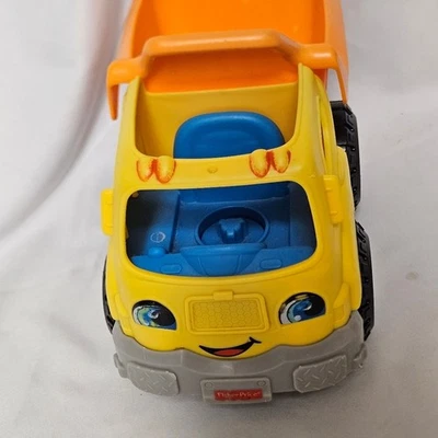 Fisher-Price Yellow and Orange Toy Truck - Image 1 of 4