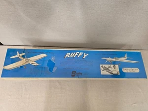 Sterling Models Ruffy Control Line Stunt C/L Balsa Model Airplane Kit - NOS - Picture 1 of 14