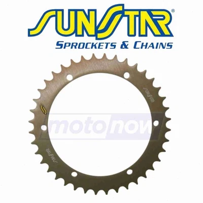 Sunstar Works Triplestar Aluminum Rear Sprockets for 1980 Yamaha IT425 - ef Foto 1 de 4