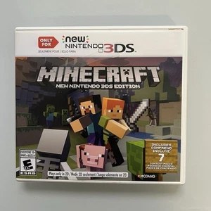 Minecraft Nuevo Juego Nintendo Edición 3ds PREVIAMENTE POSEÍDO - Imagen 1 de 3