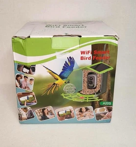 Wifi Smart Vogelfutterhaus Mobile Connect Kamera, Mikrofon, Vogelkennzeichnung - Bild 1 von 6