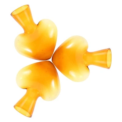  3 Pcs Dekoflaschen Kleine Glasflaschen Klare Vasen Blumenflasche - Bild 1 von 4