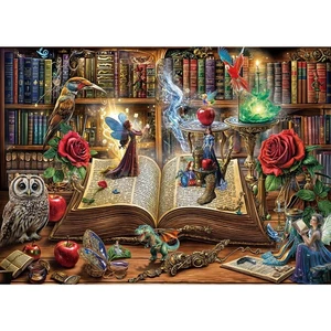 Magic Book Jigsaw Puzzles, 1000 Piece Puzzle for Adults, Family Puzzles Game,... - Picture 1 of 8