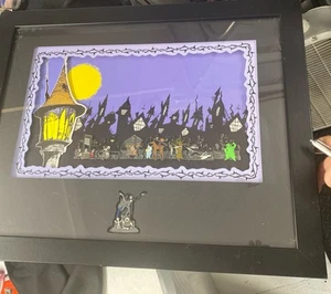 Disney Tim Burton’s NBC Frame 8 Pin Set Night In Halloween Town 2006 - Picture 1 of 12
