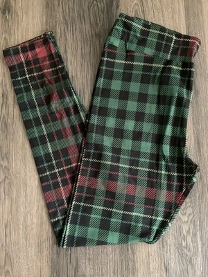 NWT LuLaRoe 2025 Warm Wishes Holiday Leggings OS One Size - As Pictured - Image 1 of 3
