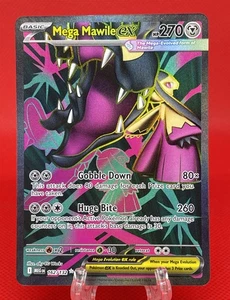 Juego de cartas coleccionables Pokémon Mega Mawile EX 162/132 S&V Mega Evolution ultra raro 2025 casi nuevo - Imagen 1 de 2