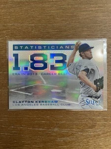 2013 Panini Select Clayton Kershaw #ST2 Statisticians Silver Prizm SP Dodgers - Imagen 1 de 8