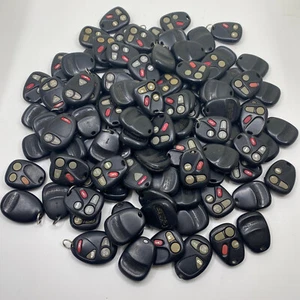 Lot x 111 GM GMC CHEVROLET Key Fob Remote Keyless FOR PARTS Bulk Locksmith lot - Picture 1 of 7