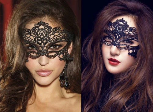 Sexy Lace Eye Mask Face Masquerade Venetian Halloween Dress Costume Ball Party - Image 1 of 1