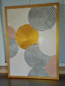 cuadro decorativo abstracto,, esferas,, - Imagen 1 de 5