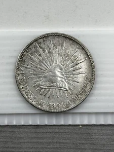 1901 Mo AM México plata 1 peso - Imagen 1 de 2