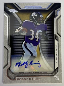 Bobby Rainey Ravens 2012 Topps Strata Rookie RC Auto Football Card RA-BR - Bild 1 von 2