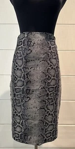 David Lawrence Brand Women Skirt Pencil Style Snake Pattern Size 10 - Picture 1 of 10