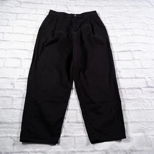 People Tree Black Baggy Relaxed Organic Cotton Denim Womens Jeans Sz 8 - Picture 1 of 13