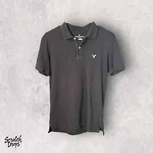 Camisa Polo American Eagle Outfitters Gris Talla Pequeña Ropa Informal Flex SKU061 - Imagen 1 de 3