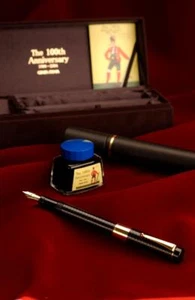 Pluma estilográfica Romeo Ginza ITOYA 100 aniversario modelo nueva en caja M 18K nueva - Imagen 1 de 7