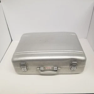 Vintage Prinz 370-100 Metal Camera Briefcase, Japan, Dents, No Key, READ - Picture 1 of 14