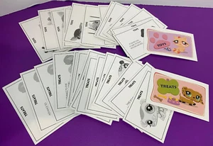 Littlest Pet Shop Monopoly Replacement Pieces Treats & Toys Cards ONLY LPS - Picture 1 of 2