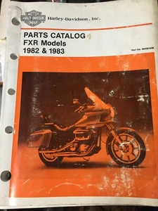 HARLEY-DAVIDSON BIG TWIN PARTS BOOK FOR RESTORATION & REPAIRS GENUINE HDs - Picture 1 of 7