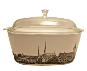 RARO!! 1970 -Renaissance Corning Ware- Casseruola/Cottura 4 quarti P-84-B coperchio a cupola - Foto 1 di 22
