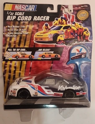 Mark Martin# 6 NASCAR 1:32 Rip Cord Racer NEW Old stock - Image 1 of 4