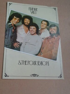 Frankie Valli & Four Seasons 1976 UK Tour Programme (R & J Stone) - Picture 1 of 1
