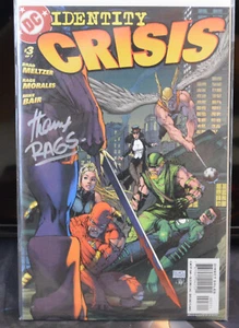 Identity Crisis #3 - 1st Print - Signed by Rags Morales - COA - Picture 1 of 3