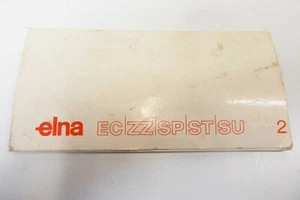 Original Elna EC, ZZ, SP, ST, SU sewing Machine Manual Booklet - Picture 1 of 5