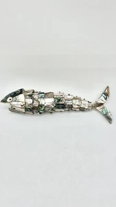 Vintage Abalone Fisch Mopp Gelenk Flaschenöffner Mexiko Figur 9 Zoll - Bild 1 von 9