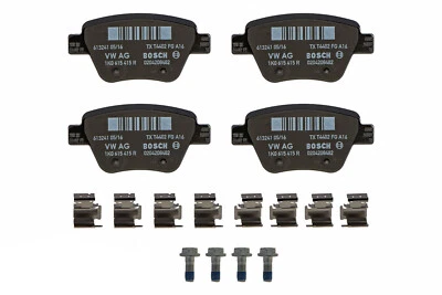 OEM NUEVO VW Volkswagen Pastillas de freno traseras para modelos con rotores de 272MM 5K0698451A Foto 1 de 4