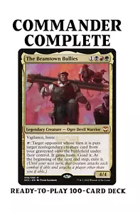 The Beamtown Bullies REANIMATION Magic MTG Custom Commander Deck - Picture 1 of 5