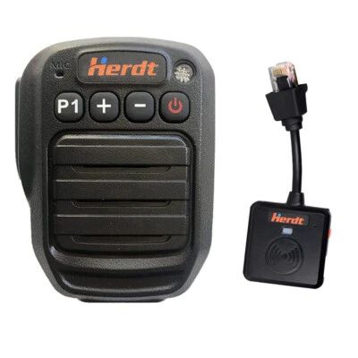 Bluetooth Handheld Mic Wireless PTT Speaker for Icom  IC-F211 IC-2710H IC-2720H - Image 1 of 4