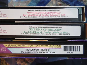 Brownsville Revival VHS tapes, set of 3 - Picture 1 of 1