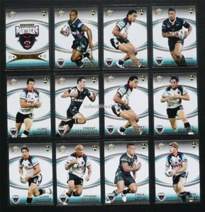 2007 NRL PENRITH PANTHERS SELECT INVINCIBLE TRADING CARDS FULL SET 12 Cards - Picture 1 of 1