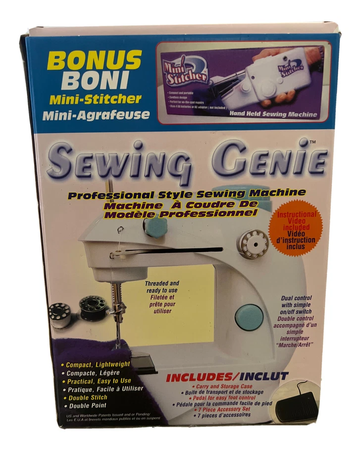 Sewing Genie Pro & Singer Handheld Mini Iron Electronic Media Group