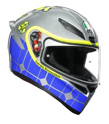 Casco Integral Moto AGV K1 Valentino Rossi Mugello 2015 Talla ML Helmet - Imagen 1 de 4