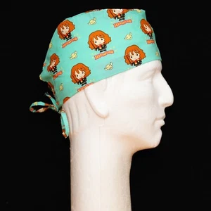 Harry Potter Kawaii Style Hermione theme Scrub Hat - Picture 1 of 1