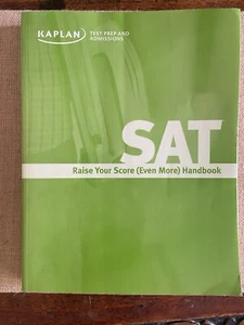 Kaplan Test Prepaid Admissions SAT Raise Your Score Even More 2009 Clean Copy - Picture 1 of 5