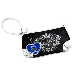 Muñequera deportiva de lujo NCAA Florida Gators, negra y plateada - Imagen 1 de 1