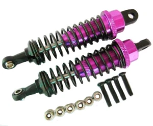 80mm aluminium Shock Absorber Oil Filled 283004 2PCS For 1/16 Rc Car - Picture 1 of 22