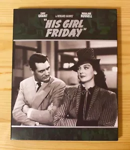 His Girl Friday 4K UHD Blu-ray Howard Hawks Cary Grant w/Slipcover - Picture 1 of 4