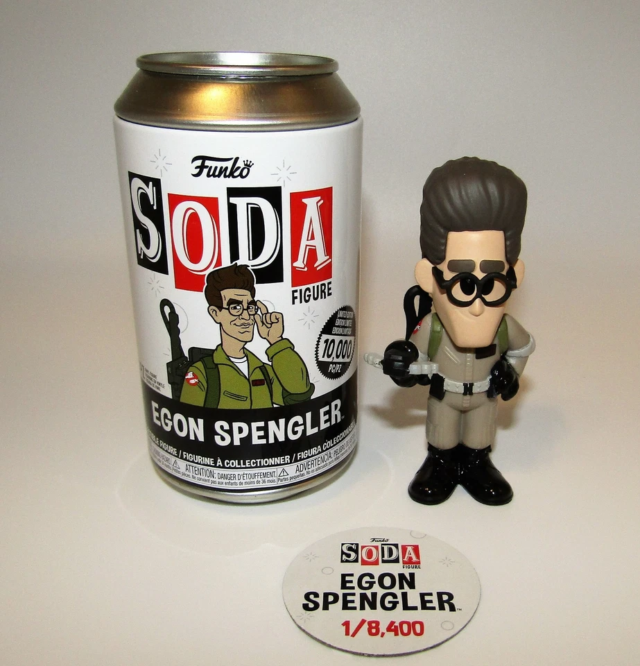 FIGURA DE VINILO FUNKO SODA CAZAFANTASMAS EGON SPENGLER #1/8400 Foto 1 de 1