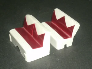1/24 Scale 1956 Chevy Bel Air Front & Rear Bench Seats (2) Jada Toys Model Parts - Picture 1 of 5