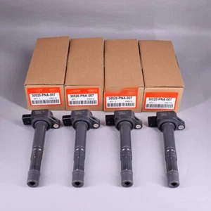 Bobina de encendido 4 piezas compatible con Honda CR-V Civic Accord Element 02-11 2,4 L UF311 NUEVO - Imagen 1 de 9