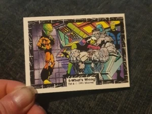 💥The Incredible Hulk 1991 Marvel Trading Card#5 What's Wrong ? Comic Images - Picture 1 of 1